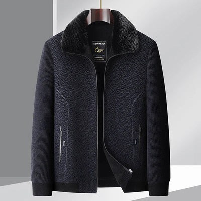 Fur-lined Collar Jacket